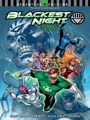 cover image of Blackest Night Saga
